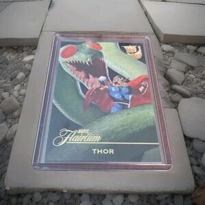 2024 Marvel Flair Flairium Thor #FT-49 Level 5 Excellent Condition